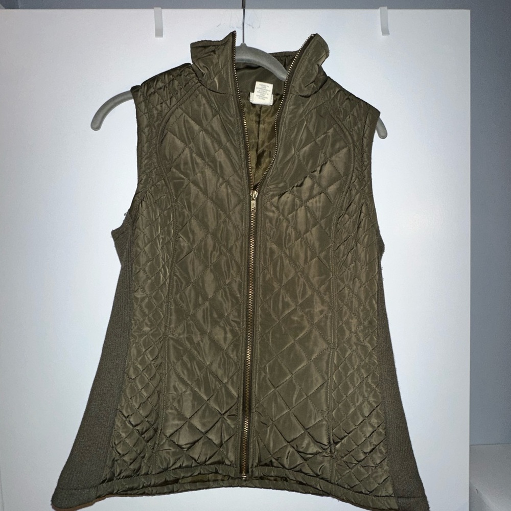 Aspen Army Green Vest